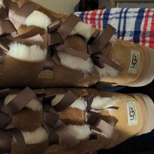 Uggs Tall Ribbon Boots